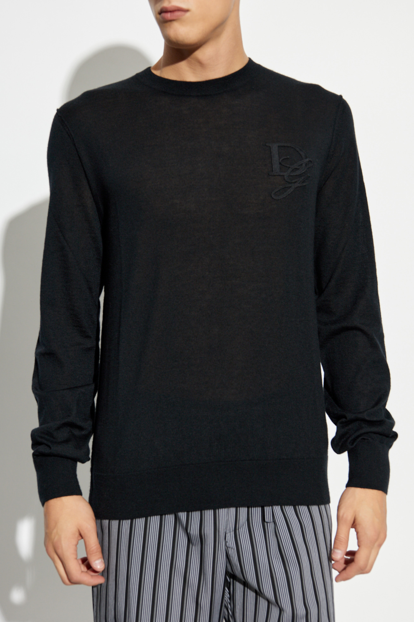 Dolce & Gabbana Cashmere sweater with logo | Men's | Vitkac